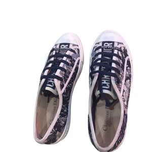 Dior Women's Sneakers in Navy and White